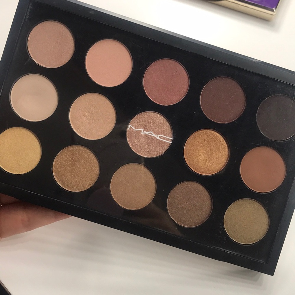 MAC EYESHADOW X 15 / WARM NEUTRAL